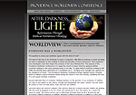 After Darkness, Light Website Screenshot