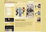 Dadant Candles Website Screenshot