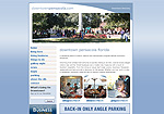 Downtown Pensacola Website Screenshot