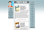 Fred Garth Website Screenshot