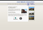 Gulf Breeze Consulting Website Screenshot