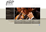 Pensacola Symphony Orchestra Website Screenshot
