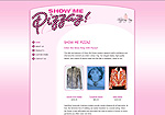 Show Me Pizzaz e-Commerce Website Screenshot
