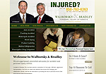 Walborsky & Bradley Website Screenshot